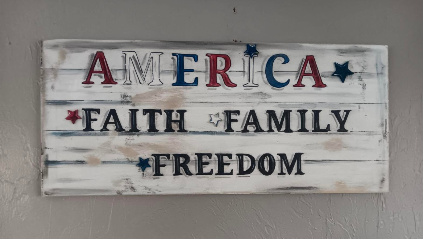 AMERICA Faith Family Freedom